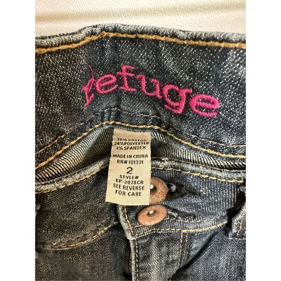 Blue denim jeans capri - Picture 4 of 7